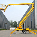 3Tons Trailer Telescopic Articulated Cherry Picker Spider Lift Towable Boom Lift